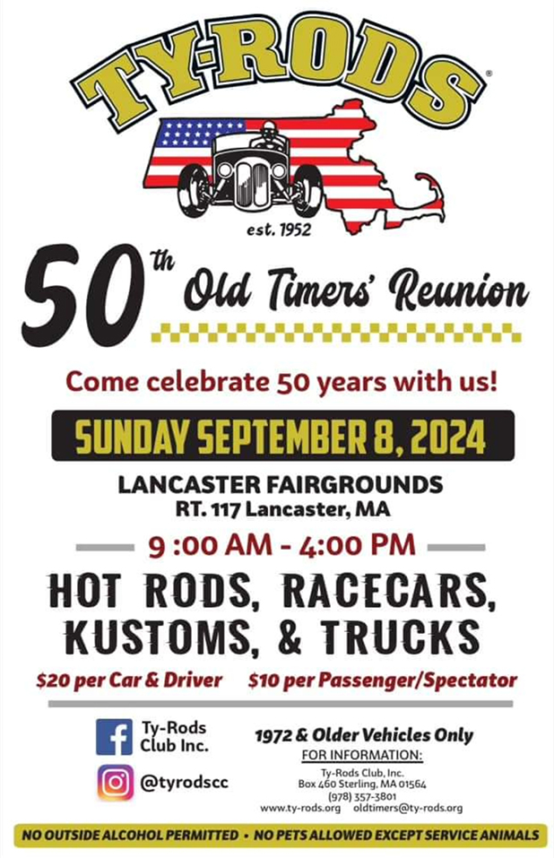 tyrods 50th old timers reunion