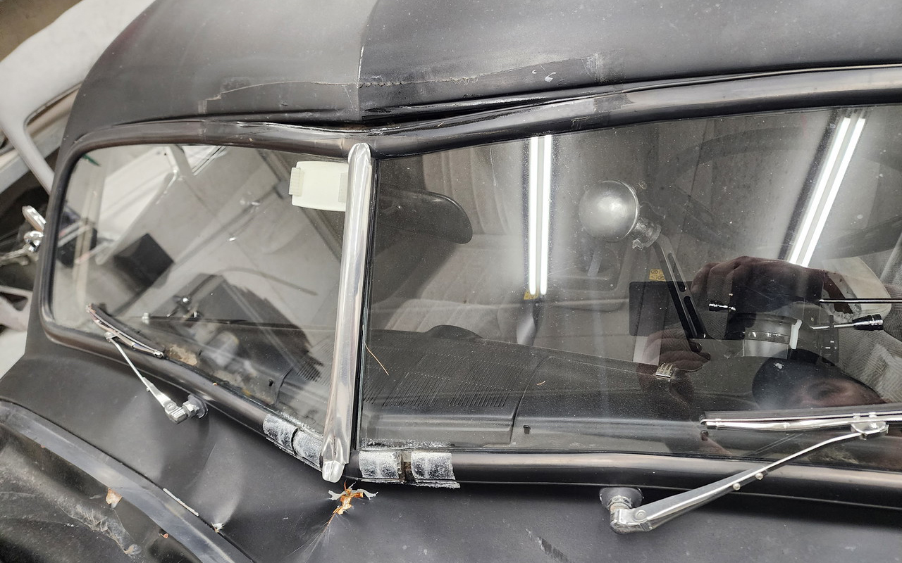 Classic car insurance repair at Cain's Kustoms