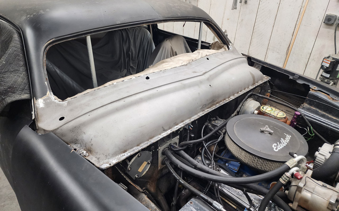Classic car body damage repair at Cain's Kustoms